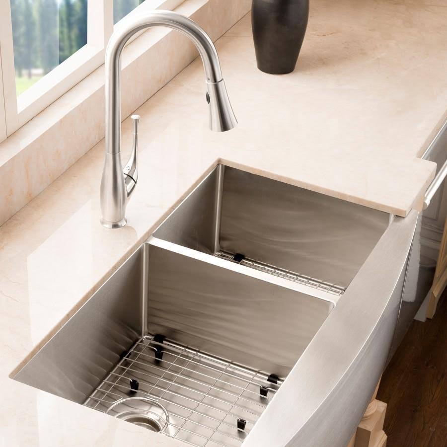 Brushed Nickel Kitchen Faucet V149