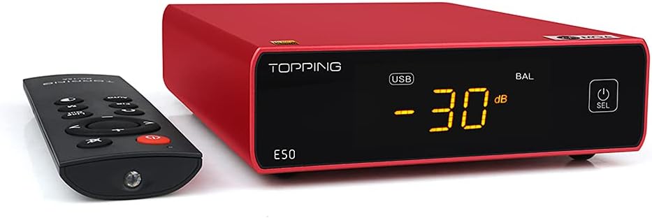 Black USB DAC with Remote Control D9534