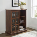 White 48 Inch Wood Buffet Sideboard Storage Cabinet Q8089