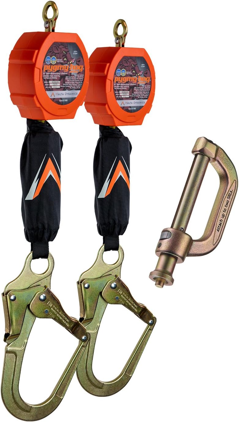6' Web Self Retracting Lifeline with Rebar Hook B68111