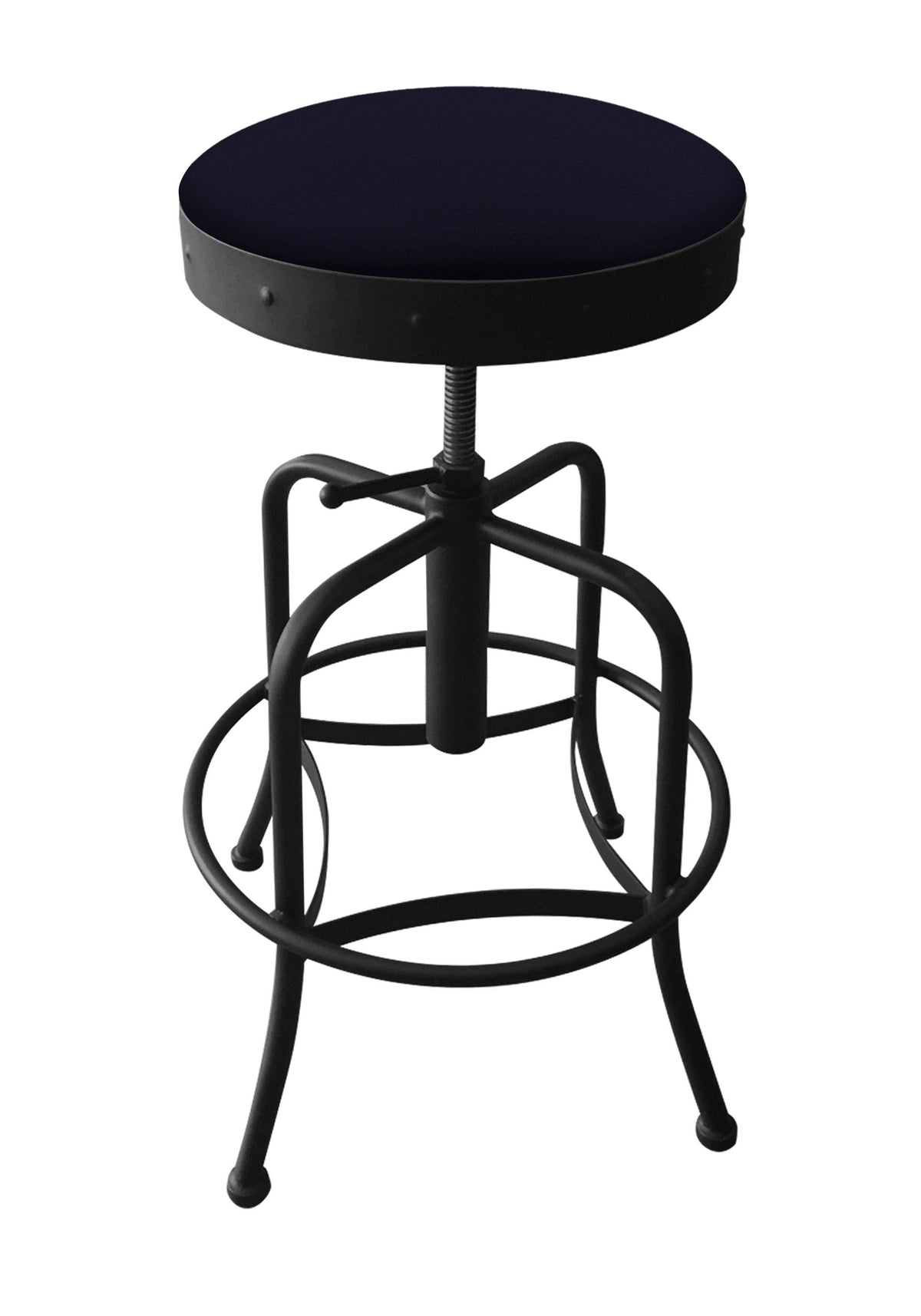 Adjustable Stool with Black Wrinkle Finish Y63960