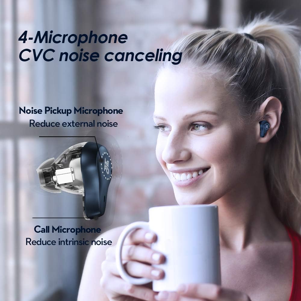 True Wireless Noise Cancelling Bluetooth Earbuds W410