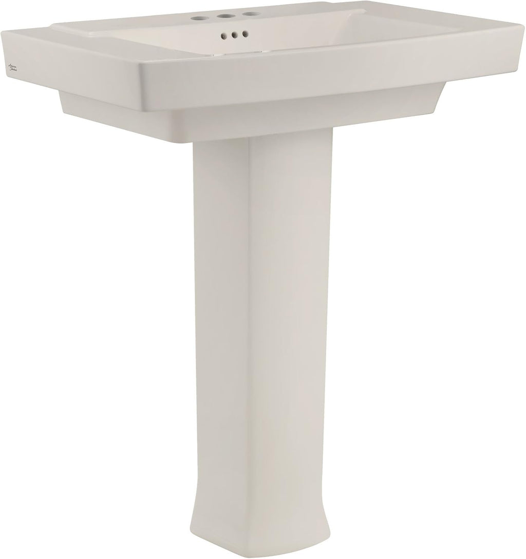 White Pedestal Sink U543113