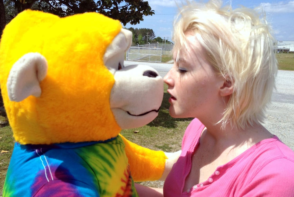 Yellow Plush Monkey 40-inches Tall E790