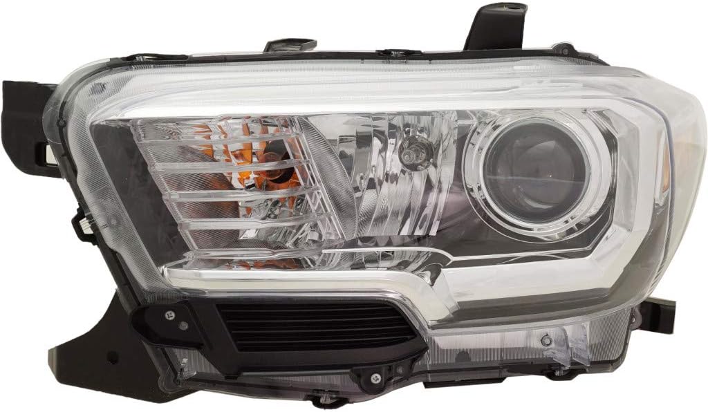 Toyota Tacoma Headlight 2018 Pair Driver and Passenger Side Halogen Type Q462847