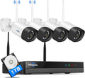 WiFi Security Camera System 8CH 3 Megapixels IP66 Waterproof X49520