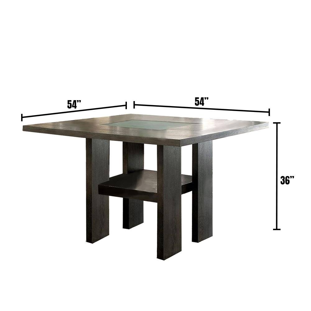 Gray Counter Height Table K358229