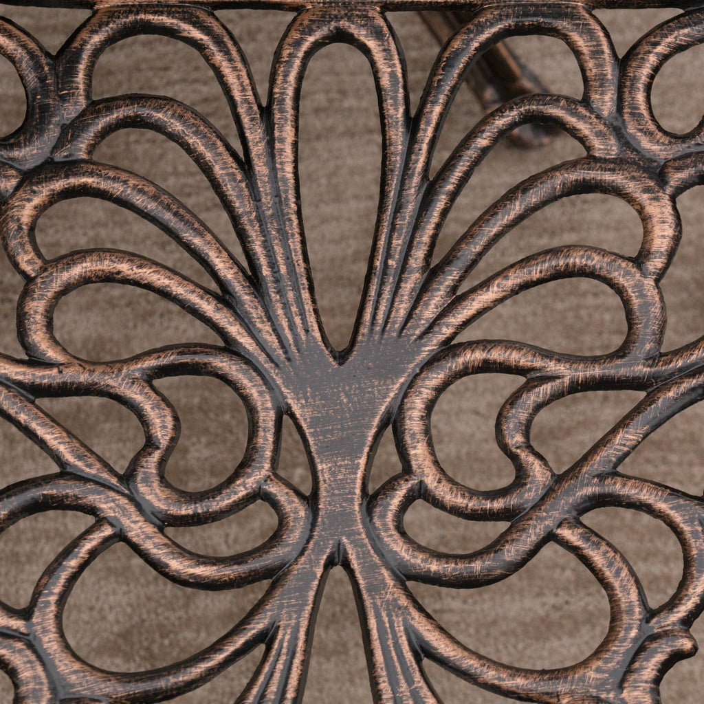 Oval Cast Aluminum Dining Table O271