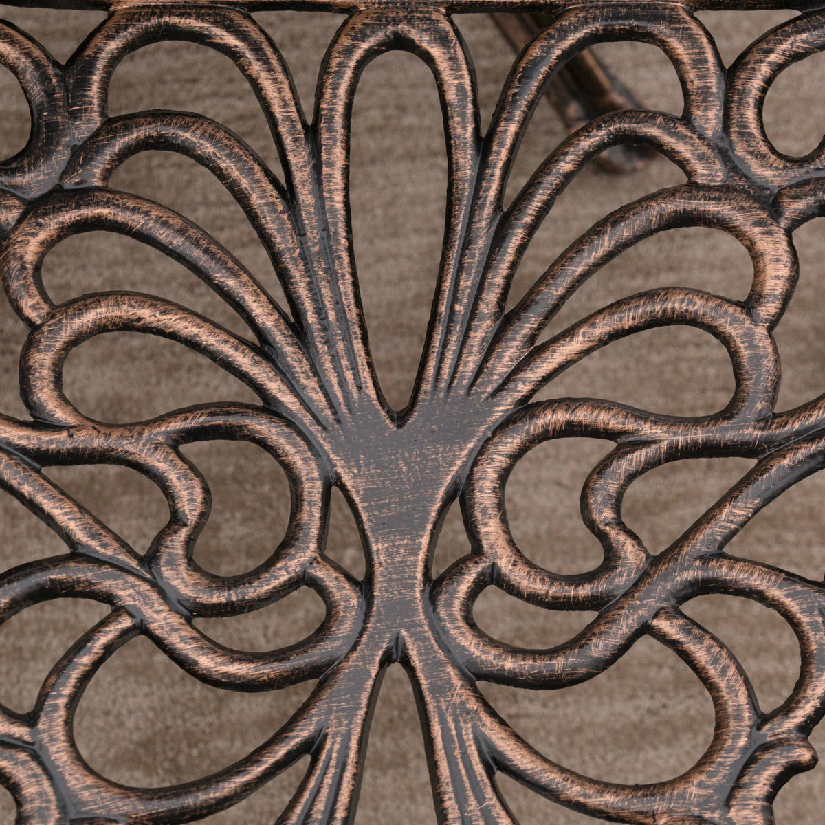 Oval Cast Aluminum Dining Table O271
