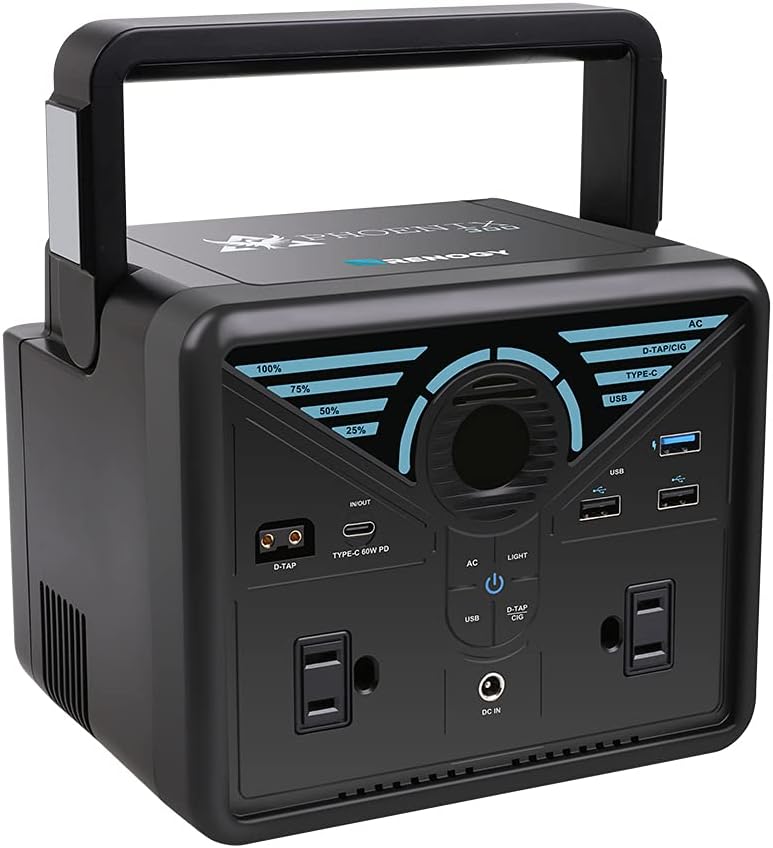 300W Portable Power Station with 2 AC Outlets I839