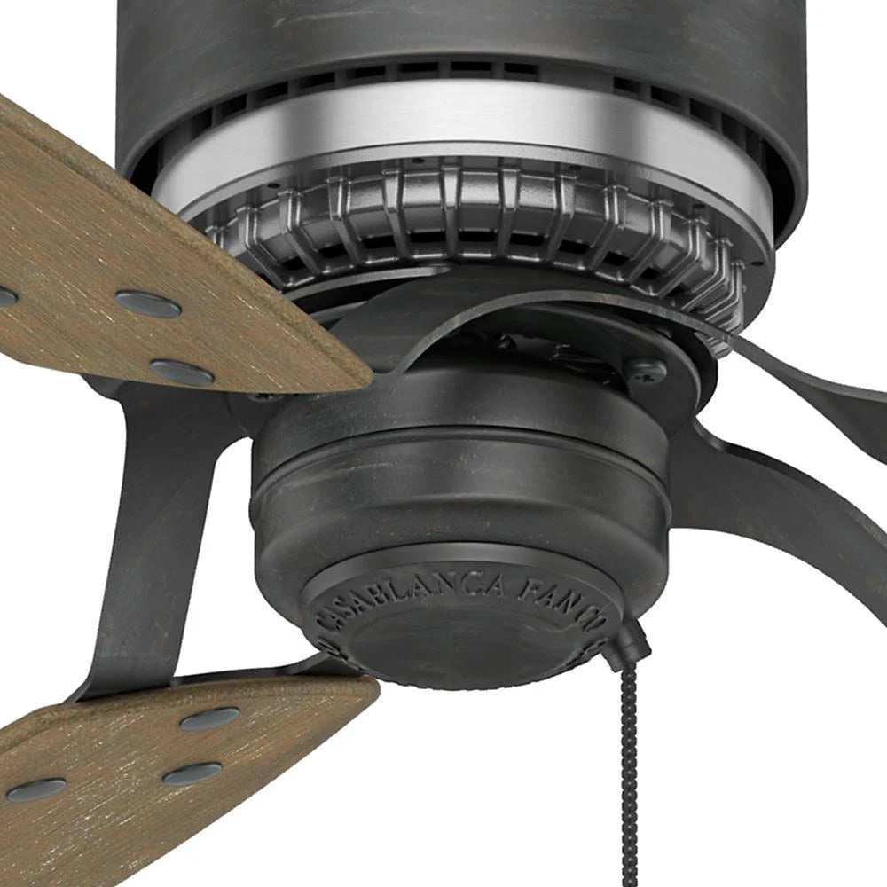 52 in. Aged Steel Ceiling Fan G171