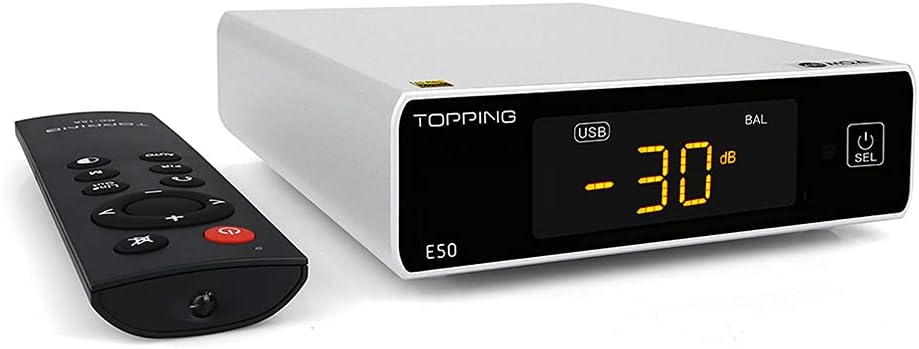 Black USB DAC with Remote Control D9534