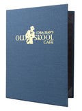 4 View Book Style Casebound Menu, 8.5 x 11 Letter Size N304703