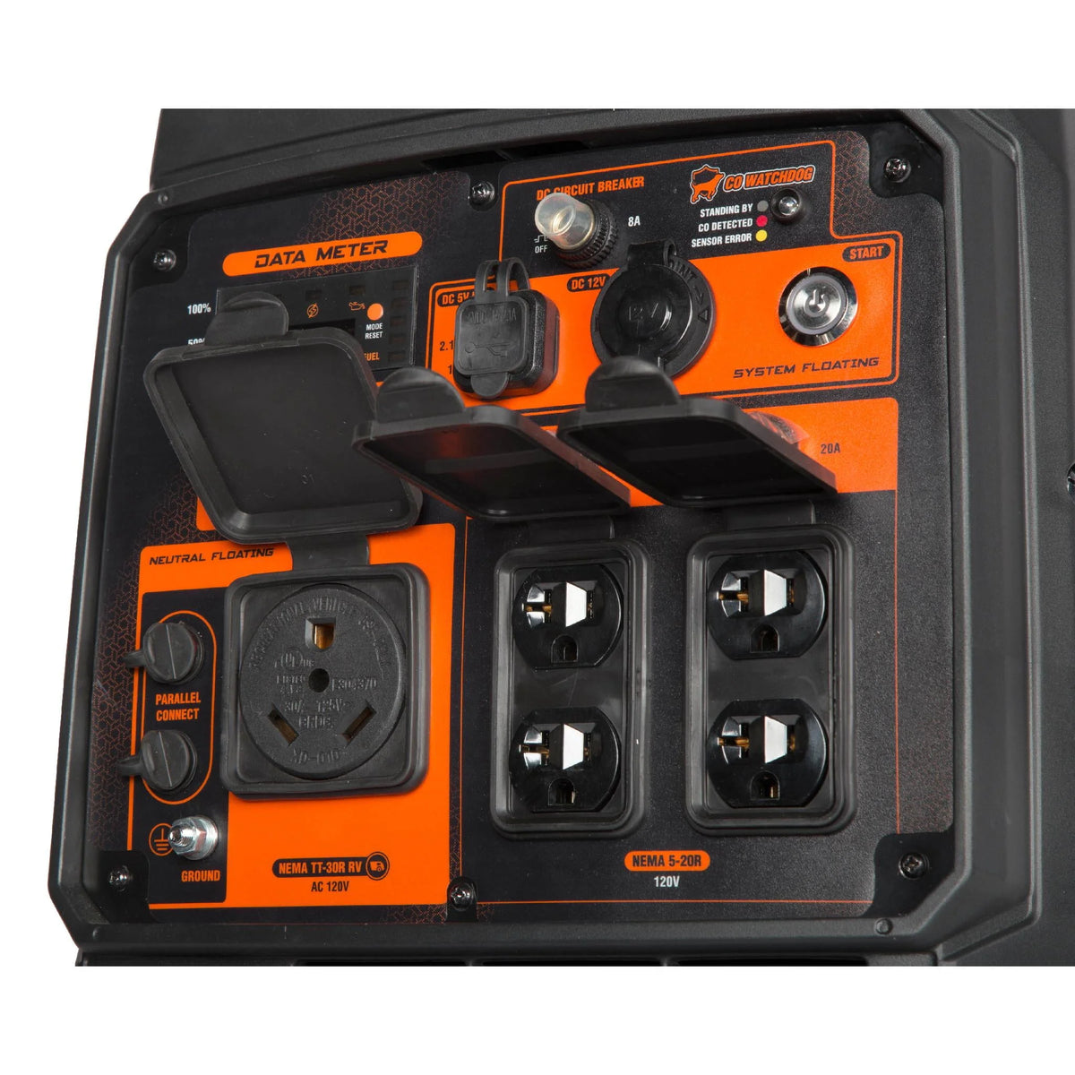 4800-Watt Portable Inverter Generator Y491