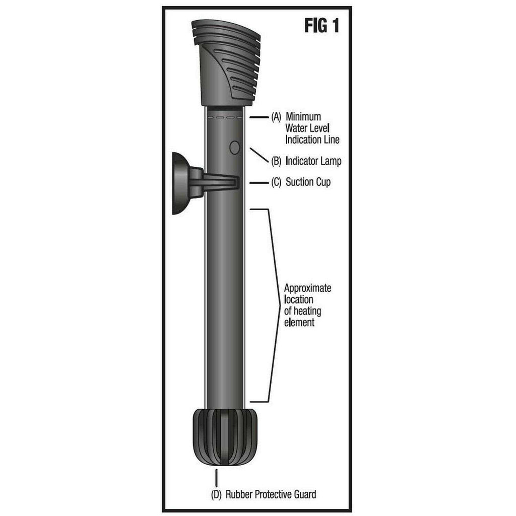 Preset Aquarium Heater X4100