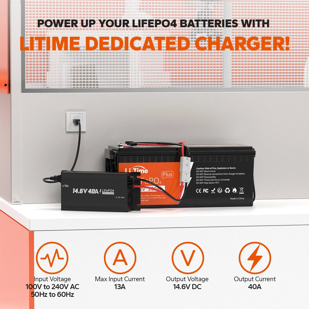 12V 200Ah Lithium LiFePO4 Battery V187189