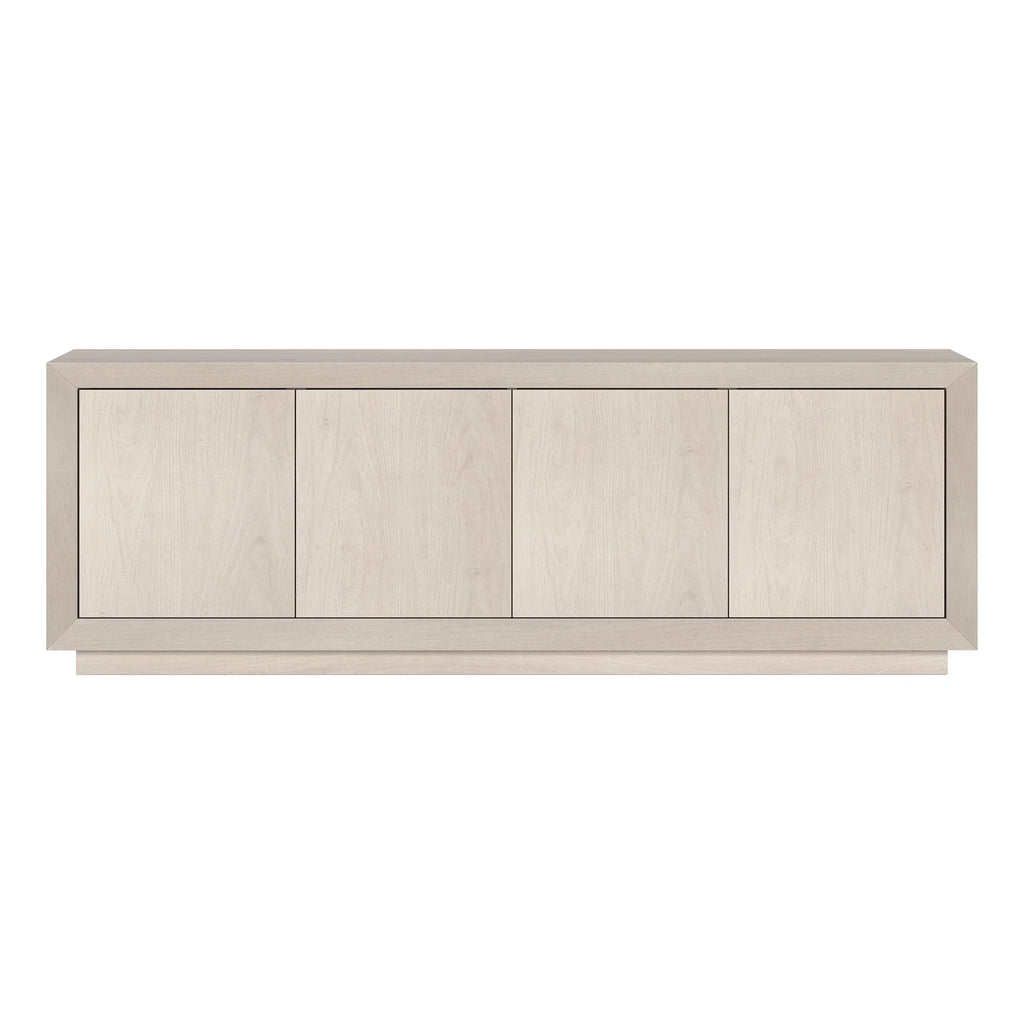 White Rectangular TV Stand G58904