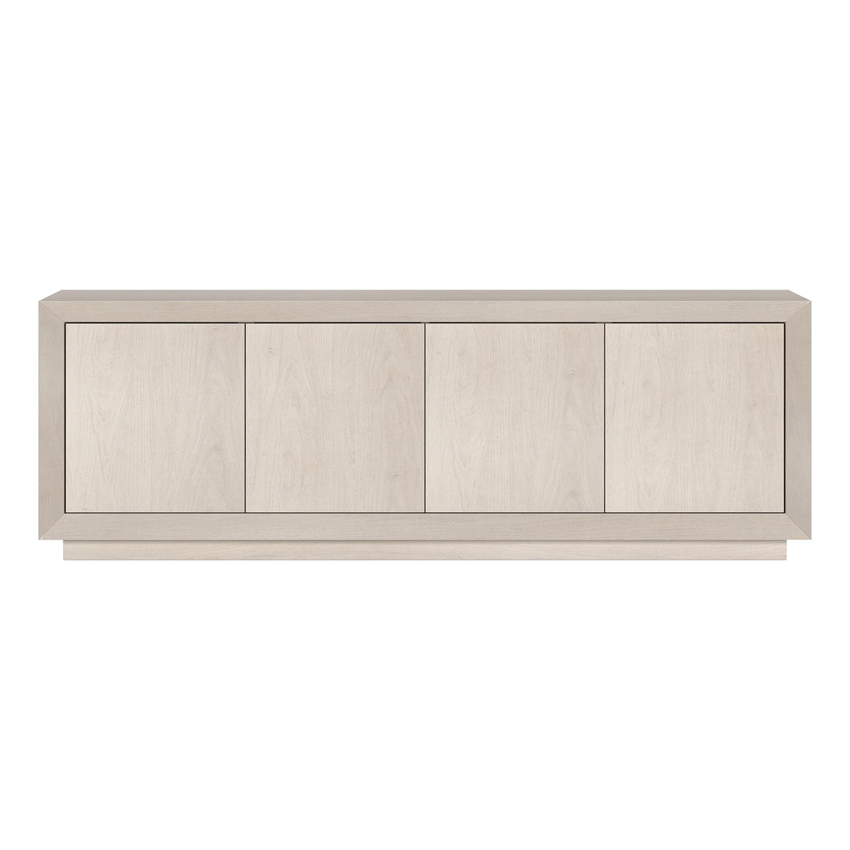 White Rectangular TV Stand G58904