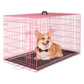 Large Metal Dog Crate Kennel with Divider Y200