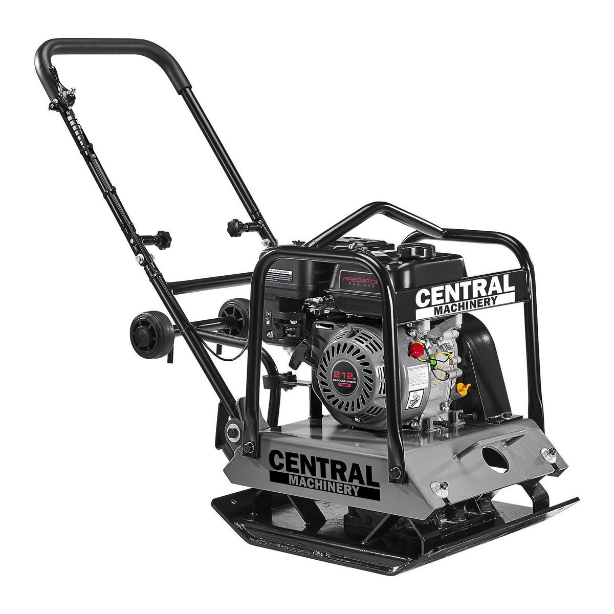 7 HP Plate Compactor with Wheel Kit T3055