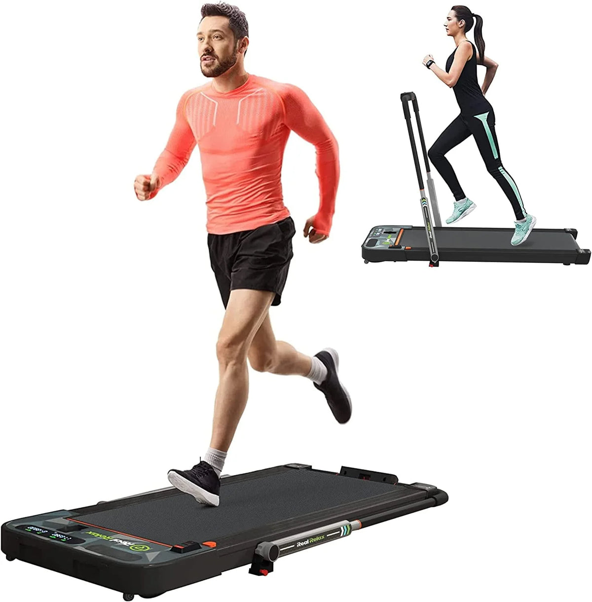 2 in 1 Folding Treadmill Z407