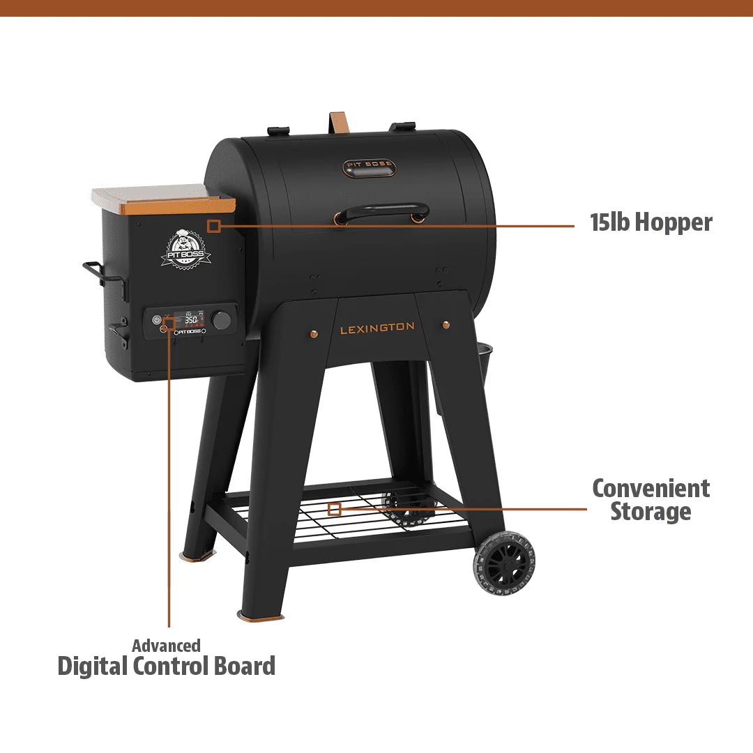 Wood Fired Pellet Grill and Smoker M318858
