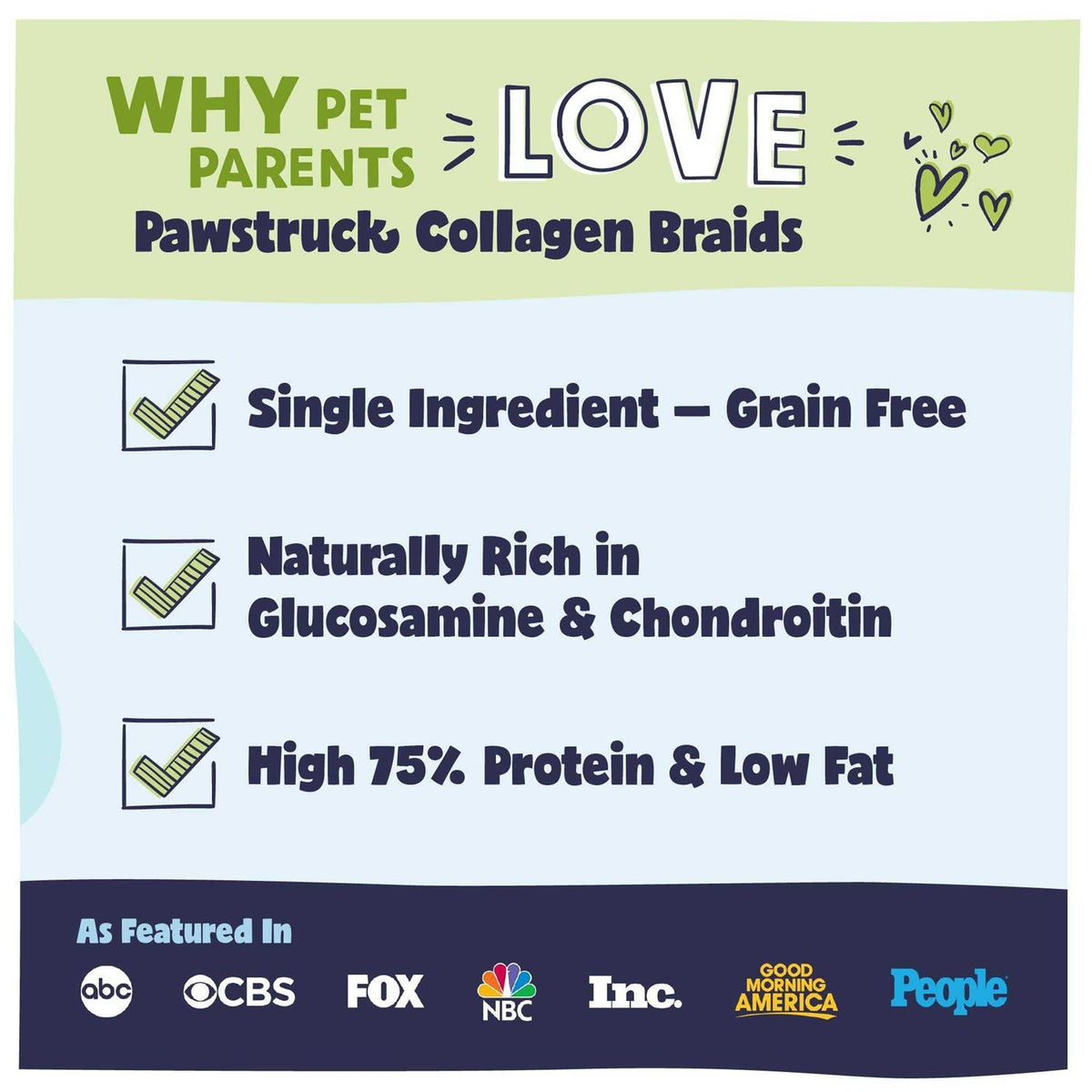 Natural Beef Collagen Braids for Dogs B971