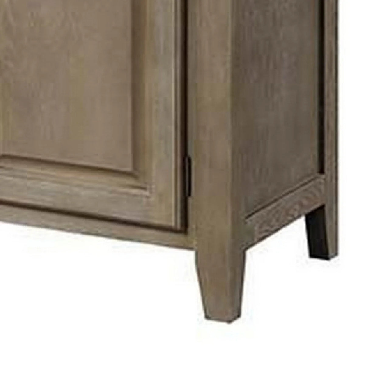 Oak 3 Drawer 2 Door Wood Sideboard Cabinet L529388