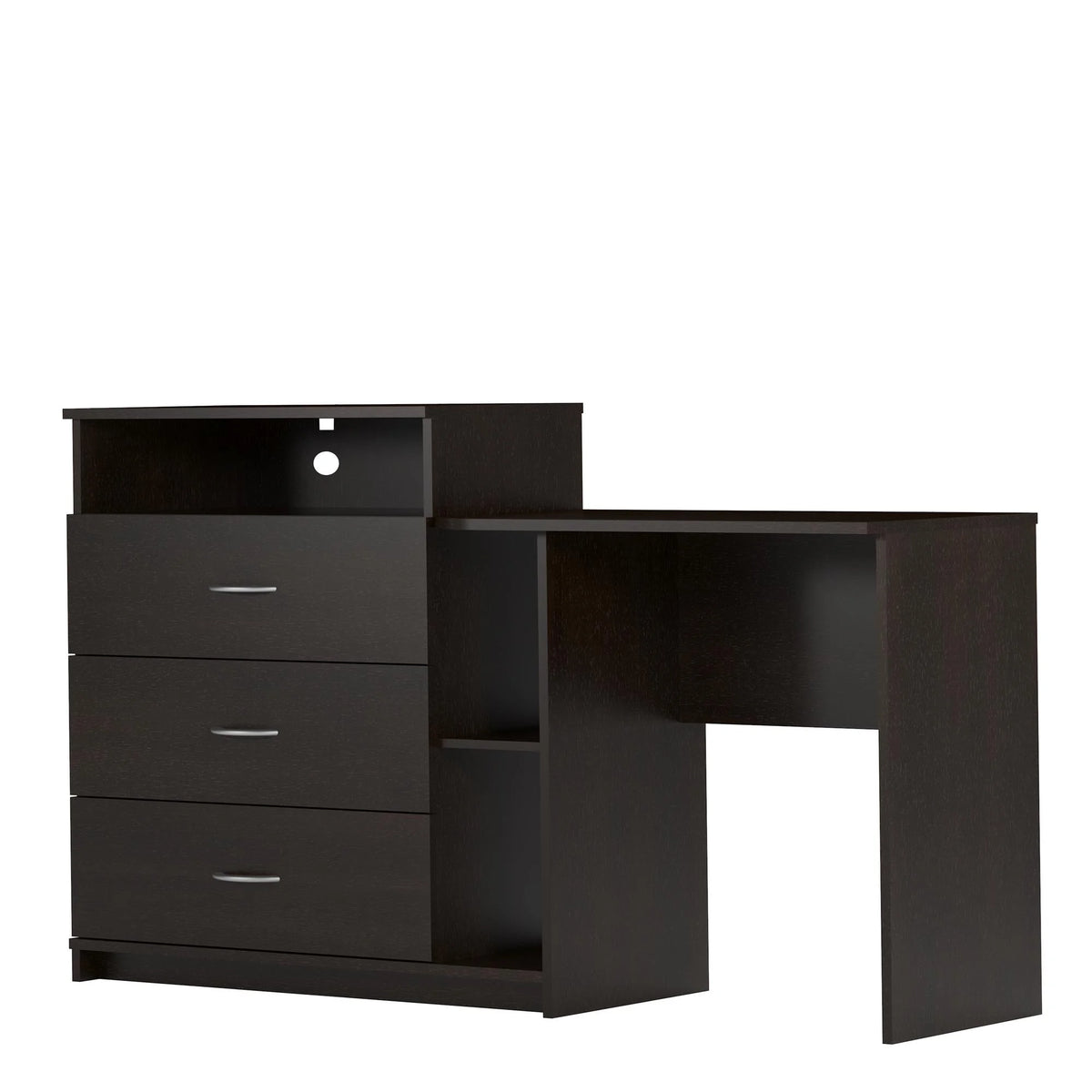 Espresso 3 in 1 Media Dresser and Desk Combo P625268