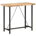 Rough Mango Wood Counter Height Pub Table S68999