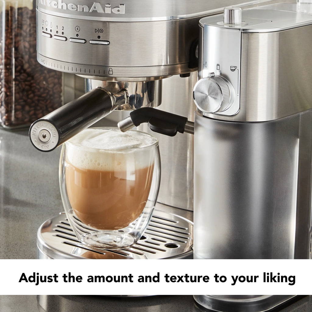 Automatic Milk Frother Attachment Stainless Steel Y50167