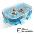 Foldable Swimming Pool Blue Y1968