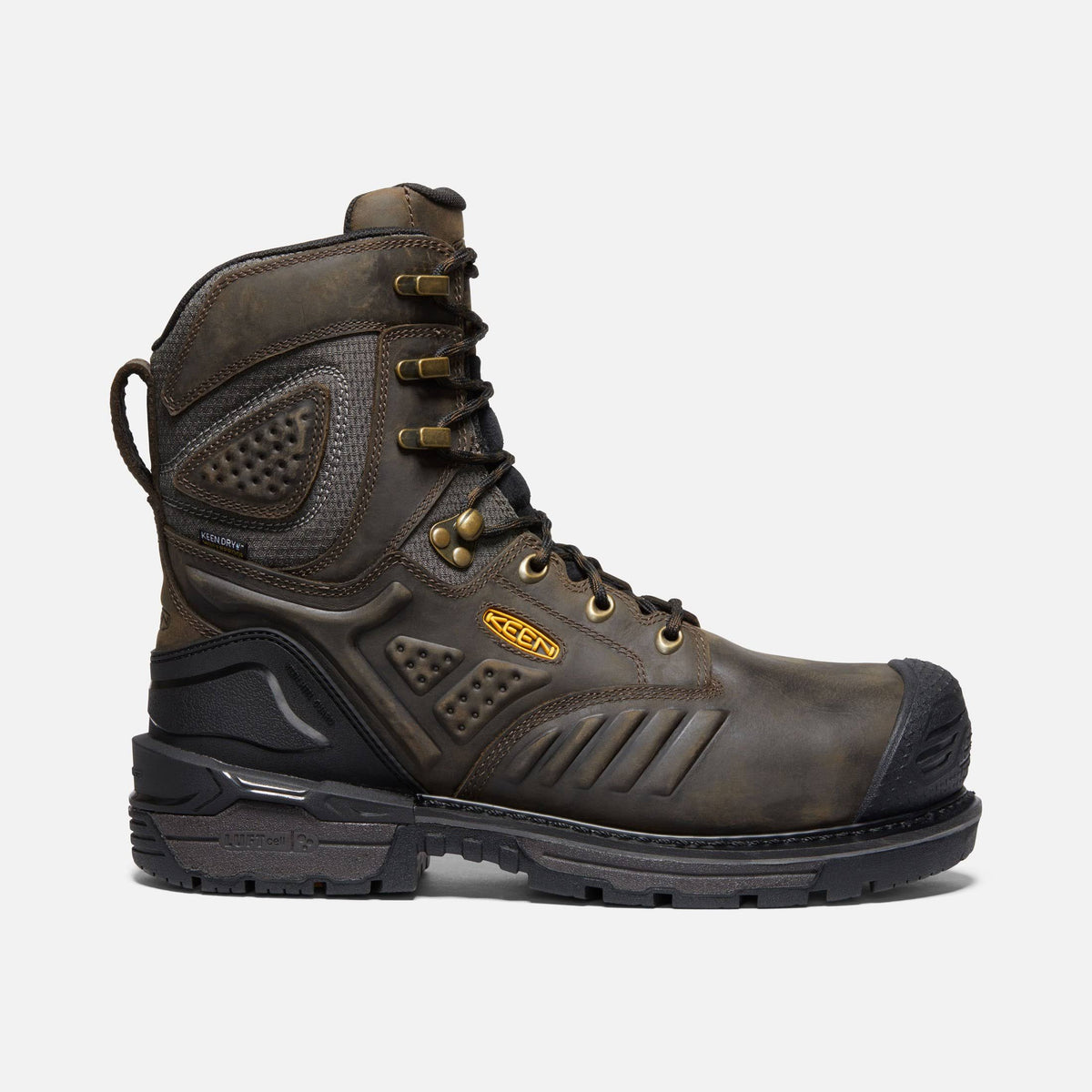 Cascade Brown Black Waterproof Carbon Toe Boots J8473