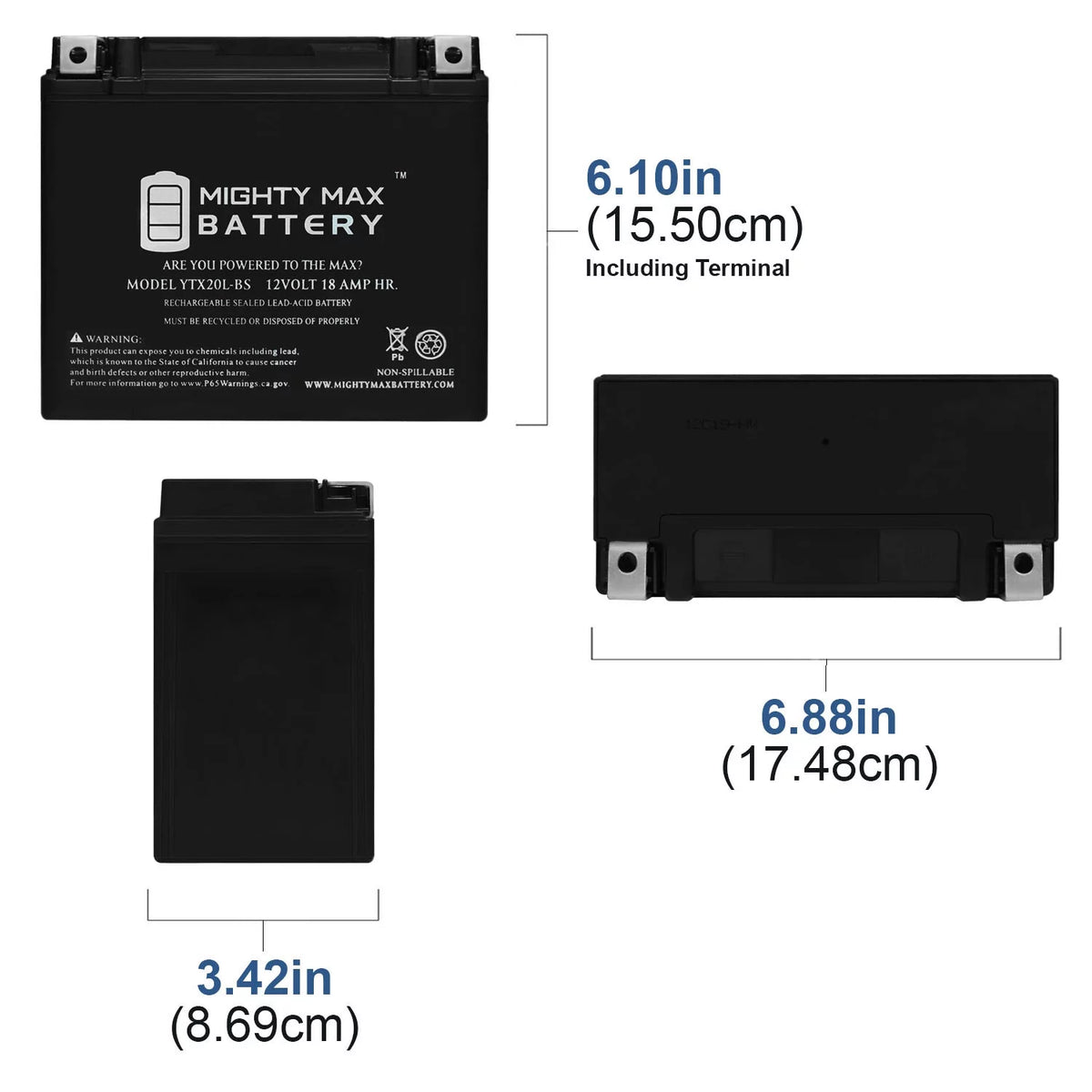YTX20L-BS Battery Q938314
