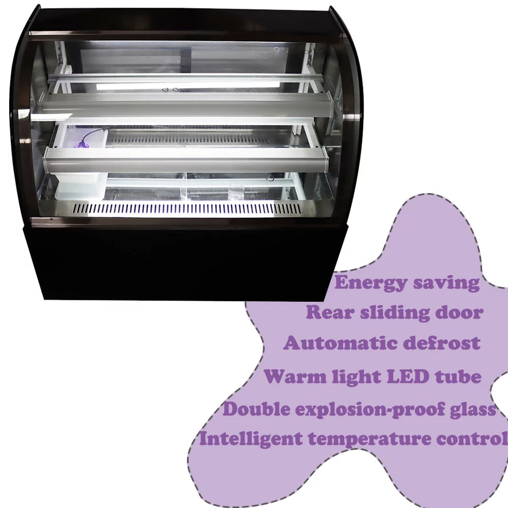 Refrigerated Cake Showcase Countertop Bakery Cabinet O92879