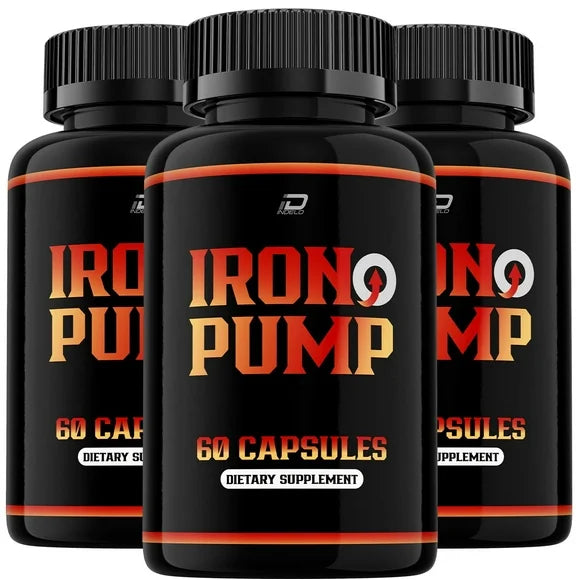 Iron Pump Capsules for Men 180 Capsules Y771