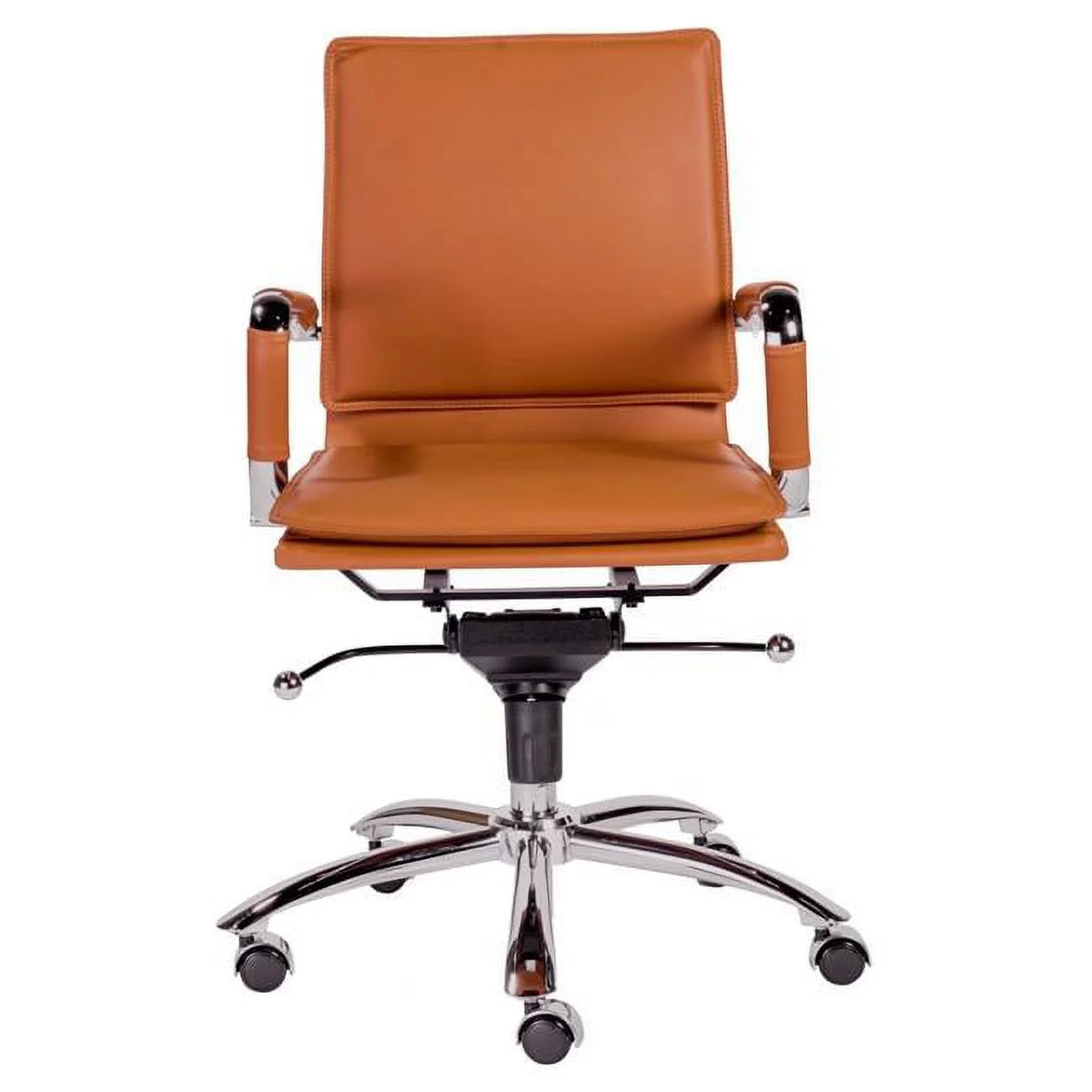 Low Back Office Chair with Chrome Base K1246