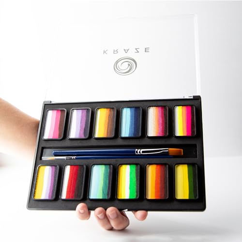 Water Activated Hypoallergenic Face Paint Palette Z361
