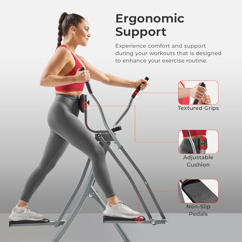 Foldable Elliptical Machine with 30-Inch Stride S99333