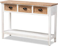 White Oak Console Tables O402767