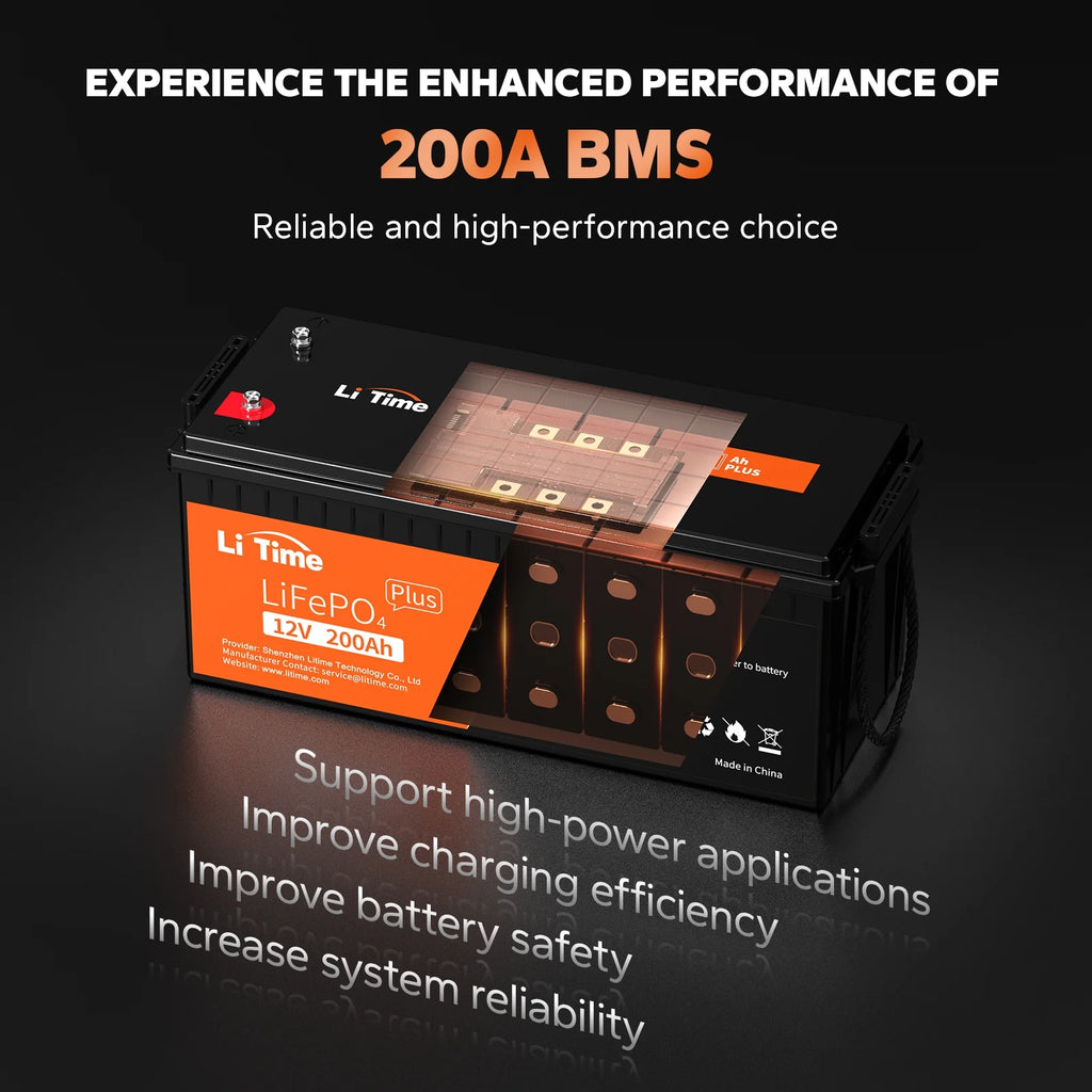12V 200Ah Lithium LiFePO4 Battery V187189