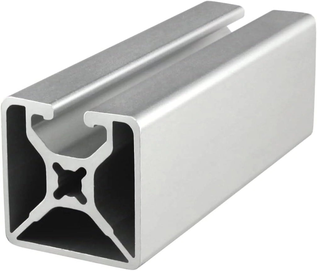 Aluminum 1.5" X 1.5" Single Channel Extrusion 48" Long Y853