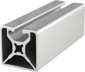 Aluminum 1.5" X 1.5" Single Channel Extrusion 48" Long Y853