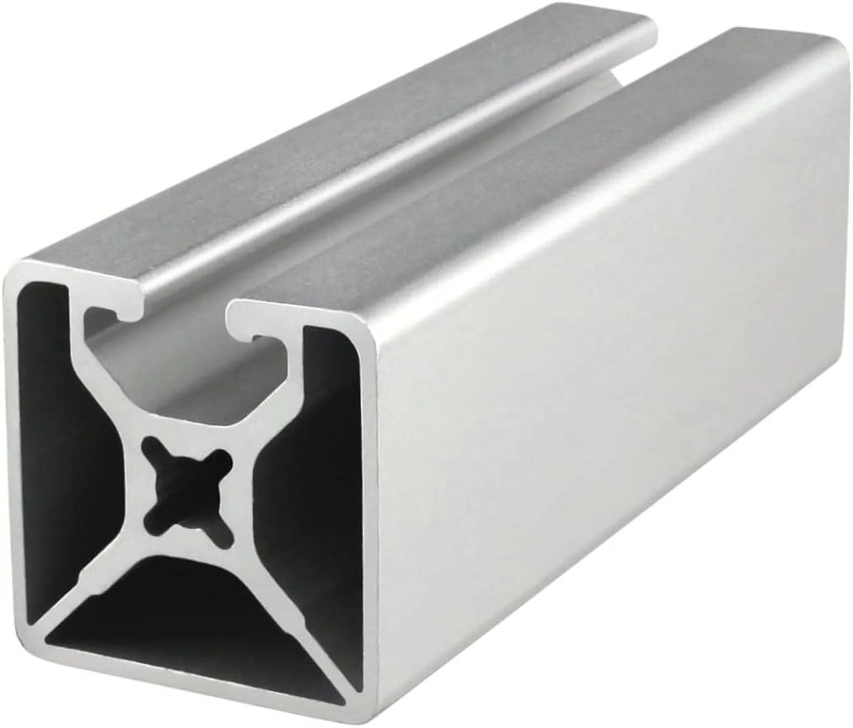 Aluminum 1.5" X 1.5" Single Channel Extrusion 48" Long Y853