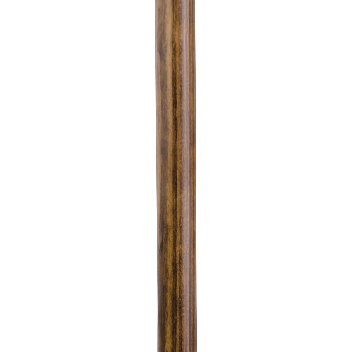 55" Pine Wood Walking Stick Trekking Pole, Brown Q888