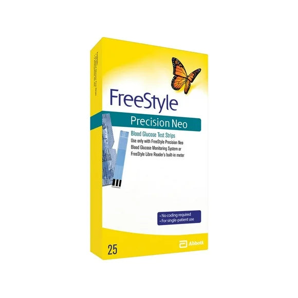 Blood Glucose Test Strips, 25 Count O984913