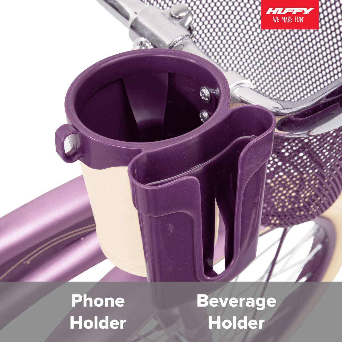 24 Inch Purple Satin Cruiser Bike M680439