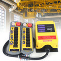 Wireless Lifting Machine 6 Channel 2 Speed Control Hoist Crane Radio Remote Control System 2 Transmitter I65291