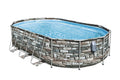 20' Power Steel Oval Above Ground Pool P34903