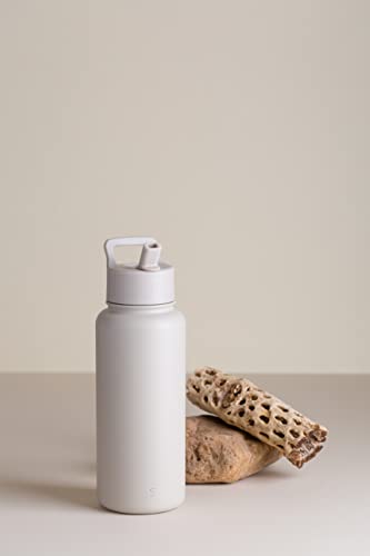 32oz Insulated Stainless Steel Water Bottle with Straw and Chug Lid E65778